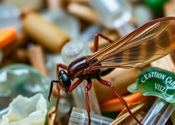 Innovative Insect Based Bioconversion System Paves the Way for Sustainable Plastic Waste Management