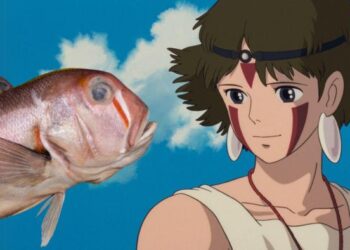 Branchiostegus sanae and San from Princess Mononoke.