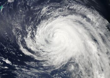 Hurricane Igor over Bermuda