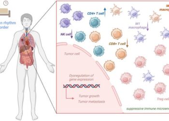 Impact of circadian rhythm disorder on tumor progression and immune microenvironment