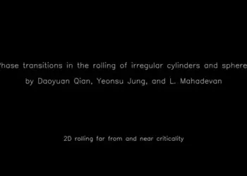 Phase transitions in the rolling of irregular spheres and cylinders