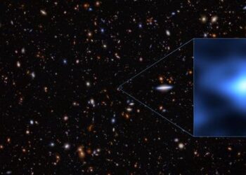 Furthest detection of oxygen in the early Universe
