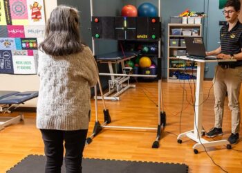 A portable system created by researchers at the University of Missouri to measure motor function.