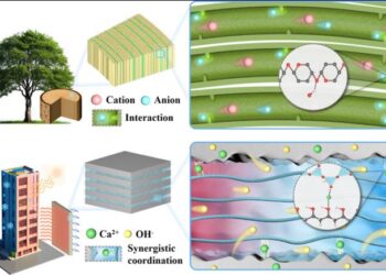 bio-inspired design of cement-hydrogel thermoelectric composite