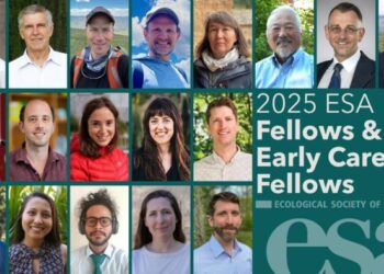 2025 Ecological Society of America Fellows and Early Career Fellows