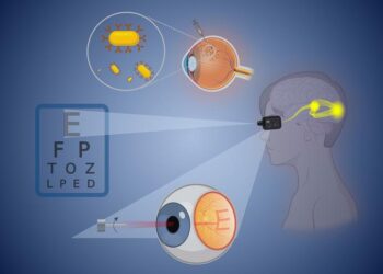 A new technique for restoring vision affected by retinal disorders
