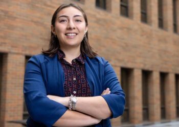 Angela Avila, a postdoctoral fellow in mathematics at UTA