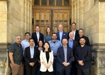 Surrey delegation in Adelaide