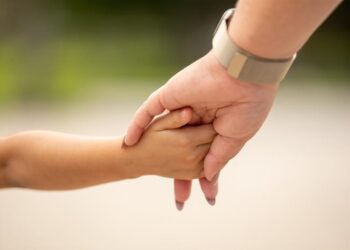 Woman and child