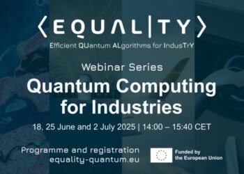 EU Project EQUALITY Organises Webinar Series to Advance Industrial Applications of Quantum Computing