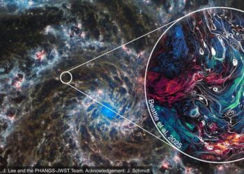 Galaxy & Turbulence Simulation Composite