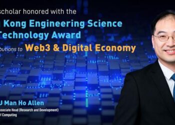 PolyU scholar honored with the Hong Kong Engineering Science and Technology Award for contributions to Web3 and digital economy