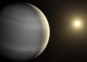 Exoplanet Giant Gas - Credit NASA