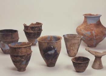 Ancient Japanese pots