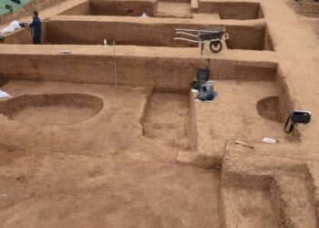 Excavation at Xiaogao
