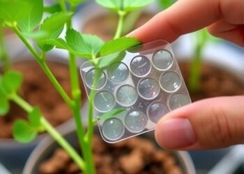 Gel Stickers Provide Innovative Solution for Plant Treatment and Monitoring — Technology and Engineering