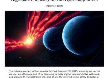 Horizontal Transport Drives Nightside Chemistry on Hot Exoplanet — Space