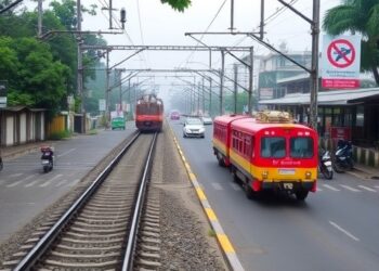 Rail and Traffic Noise Levels in Sreemangal, Bangladesh