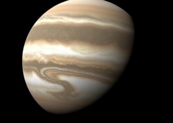 Slimmer Silhouette of Giant Planet Revealed — Space