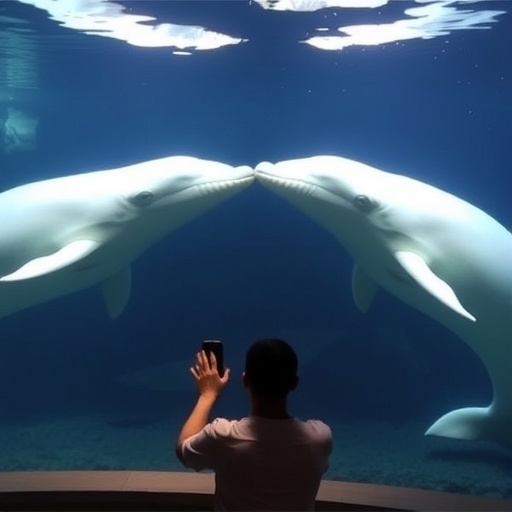 Beluga Whales Show Signs of Mirror Self-Recognition in Captivity, Study Finds — Marine