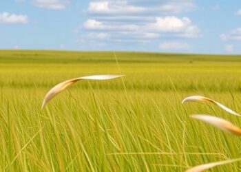 Gentle Winds Boost Grasslands’ Carbon Uptake and Water Conservation — Athmospheric
