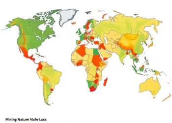 Global Resource-Driven Mining Nature Loss Mapped 2001-2022 — Earth Science