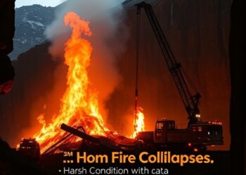 Harsh Conditions Inside Coal Mine Fire Collapses — Earth Science