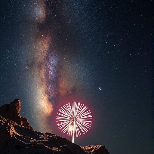 Milky Way Lights Up with Stellar Fireworks After Galactic Collision — Space