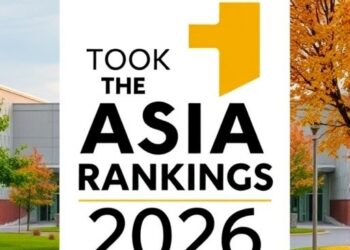 Okayama University of Science Secures Spot in THE Asia University Rankings 2026 for the Second Year Running — Science Education