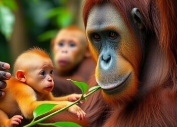 Orangutans Nurse Their Young for Six and a Half Years, the Longest Breastfeeding Period Among Mammals — Biology