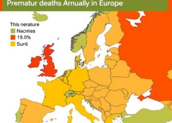 Short-Term Air Pollution Exposure Causes 146,500 Premature Deaths Annually in Europe — Athmospheric