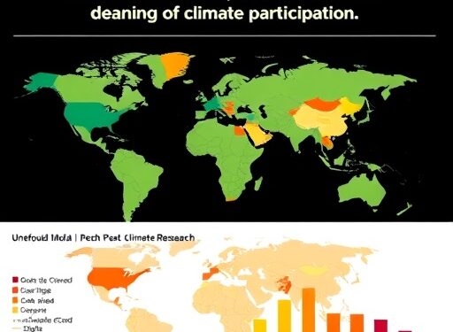 Unequal Global Participation in Leading Climate Research — Earth Science