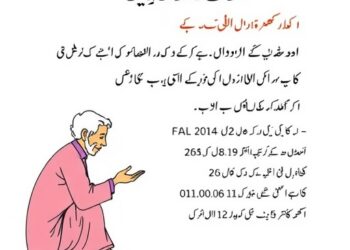 Urdu Fall Risk Questionnaire Adapted for Elderly — Medicine