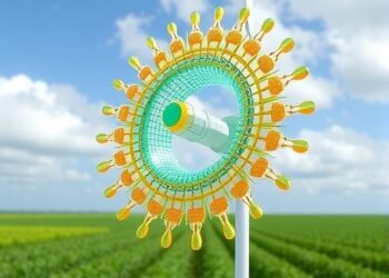 Vortex-Induced Triboelectric Nanogenerator Enables Efficient Multidirectional Wind Energy Harvesting in Low Wind and High Humidity Conditions — Chemistry