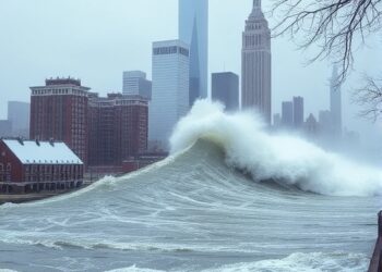 Did Two Historic Hurricanes in New York and New Jersey Trigger Tsunamis? Stevens Scientists Uncover the Mystery and Assess Future Flooding Risks — Technology and Engineering