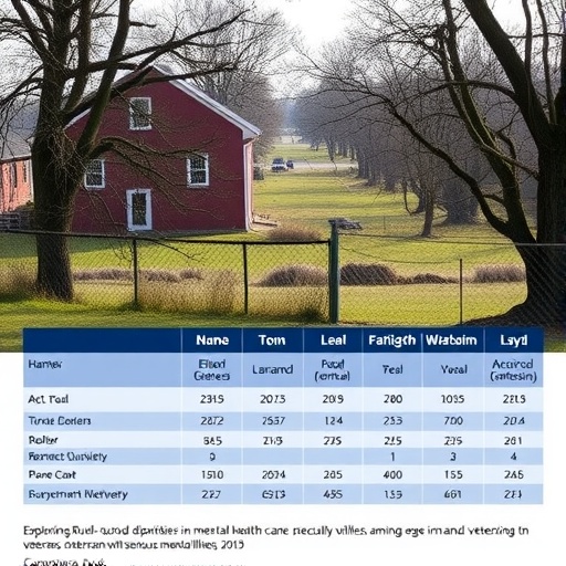 Exploring Rural-Urban Disparities in Mental Health Care Utilization Among Veterans with Serious Mental Illness — Medicine