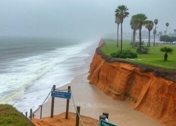 Increasing Hurricane Rainfall Elevates Landslide Risks in Southern California — Athmospheric