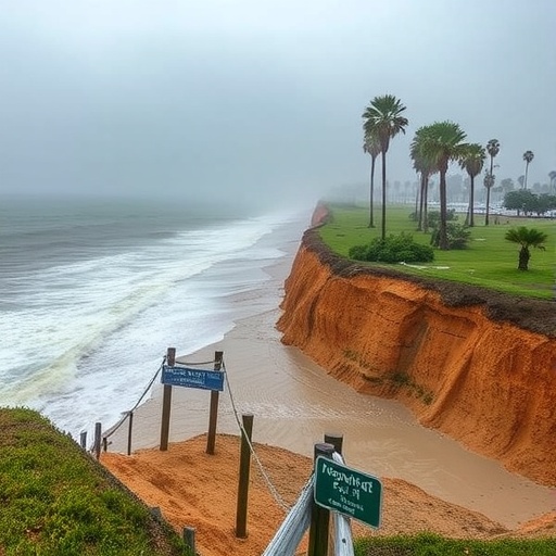 Increasing Hurricane Rainfall Elevates Landslide Risks in Southern California — Athmospheric