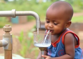 Safe Drinking Water Linked to Reduced Childhood Diarrhea — Marine
