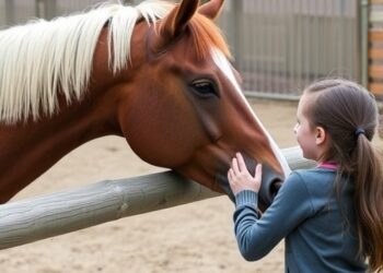 Study Finds Horses Exhibit No Behavioral Changes When Petted in Children’s Zoo Environment — Biology