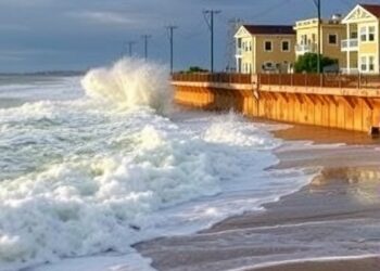 What Used to Be a Once-in-a-Century Storm Surge Now Strikes Every Eight Years — Athmospheric