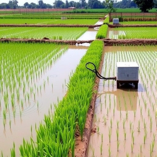 Adaptive Grid-Scale Irrigation System Enhances Rice Yields Amid Climate Swings