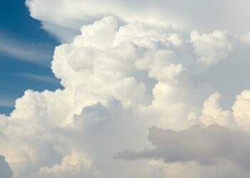 Aerosols temporarily intensify deep convection in a new study
