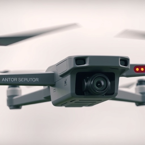 Autonomous monitor halts drone collisions in real time