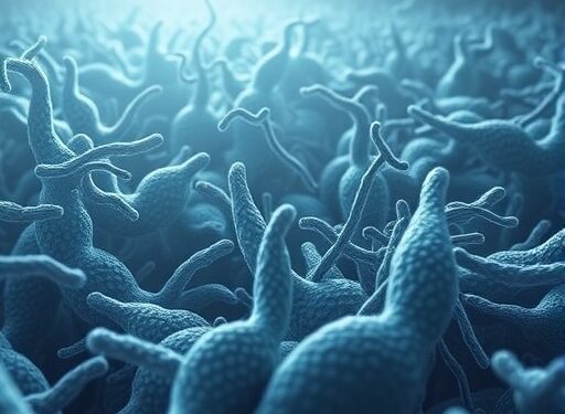 Bacteria form herds to evade predators, revealing new carbon cycle insight
