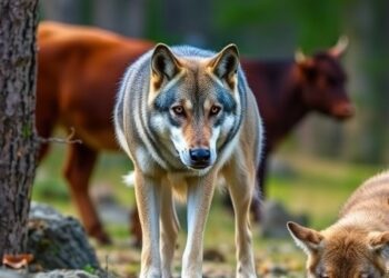 California Gray Wolves Mainly Consume Cattle, Raising Human-Wildlife Conflicts
