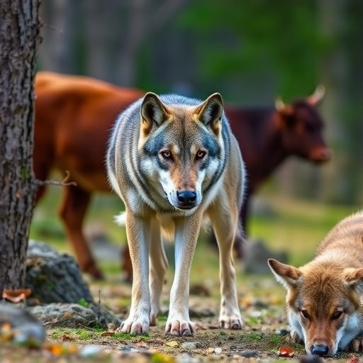California Gray Wolves Mainly Consume Cattle, Raising Human-Wildlife Conflicts