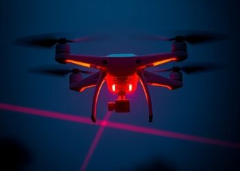 Charging drones mid-flight with lasers