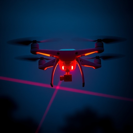Charging drones mid-flight with lasers