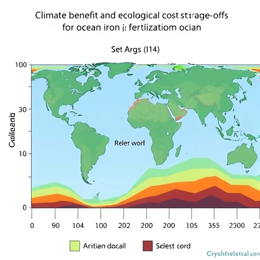 Climate benefit and ecological cost trade-offs for ocean iron fertilization
